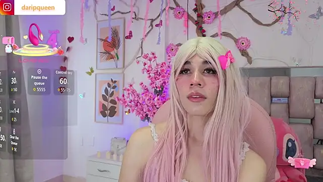 DaripQueen online show from March 11, 2026, 2:56 pm