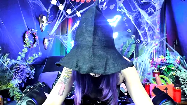 Purple Coffin666 online show from October 1, 2025, 6:14 pm