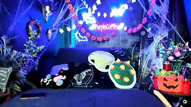 Purple Coffin666 online show from October 14, 2025, 9:43 am