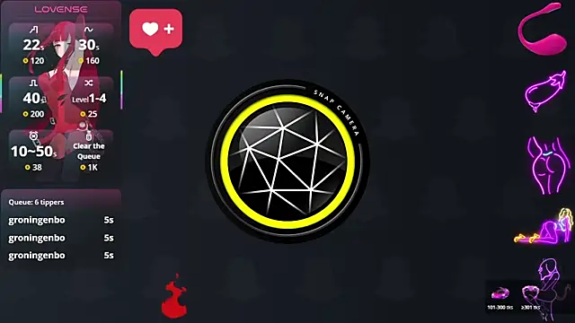 Diosiris Riannys online show from April 16, 2026, 9:39 pm