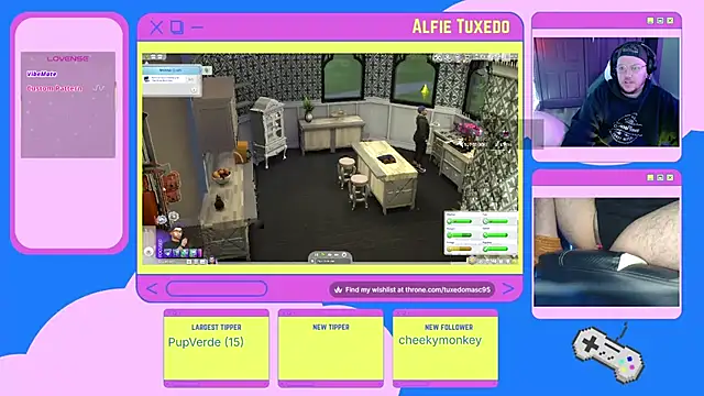 tuxedomasc 95 online show from March 21, 2025, 1:24 am