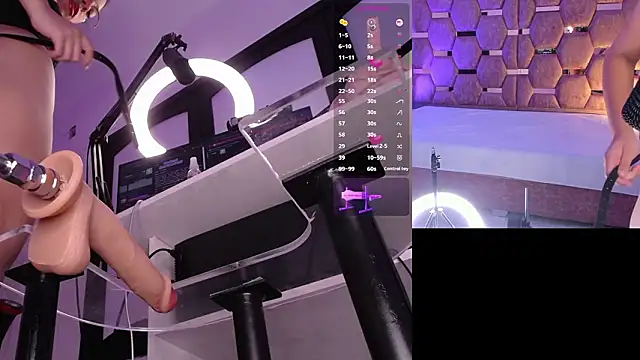 LunaAridi online show from March 10, 2026, 9:31 pm