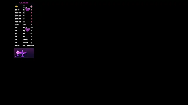 LunaAridi online show from March 13, 2026, 9:21 pm