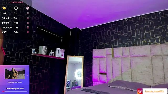 brenda nova18 online show from March 11, 2025, 2:40 pm