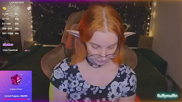 Fluffy muffin  online show from February 19, 2025, 7:05 pm