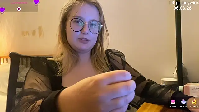 JacyWinslat online show from March 6, 2026, 11:17 am