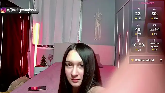Jennyke66 online show from December 17, 2024, 5:04 pm