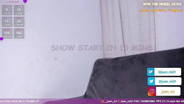 juanmiss online show from December 19, 2025, 6:04 pm