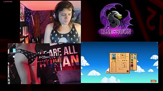 Rae-Suon online show from October 25, 2025, 10:15 pm