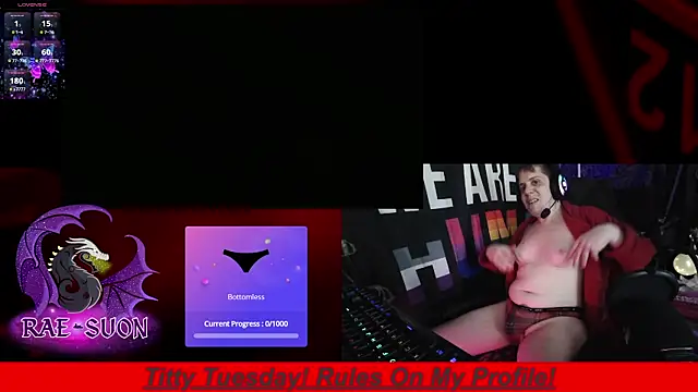 Rae-Suon online show from November 5, 2025, 1:49 am