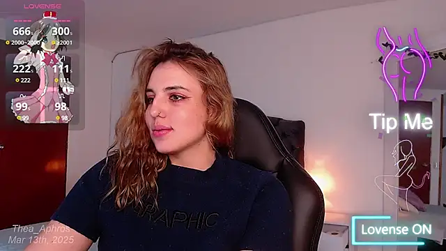 Thea Aphros  online show from March 14, 2025, 8:32 am