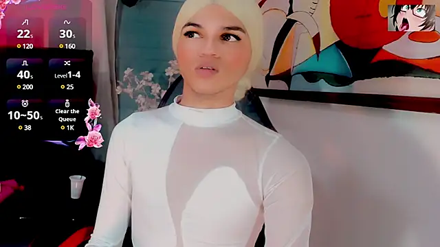 Snapshot of Gabyqueen70 chatting on February 1, 2025, 4:54 pm Gabyqueen70 online show from February 1, 2025, 4:54 pm