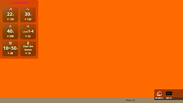 Snapshot of Miss-Cx chatting on February 9, 2025, 7:09 pm Miss-Cx online show from February 9, 2025, 7:09 pm