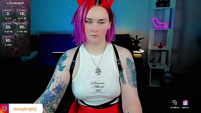 Snapshot of Emmybrightj_ chatting on January 26, 2025, 1:52 am Emmybrightj  online show from January 26, 2025, 1:52 am