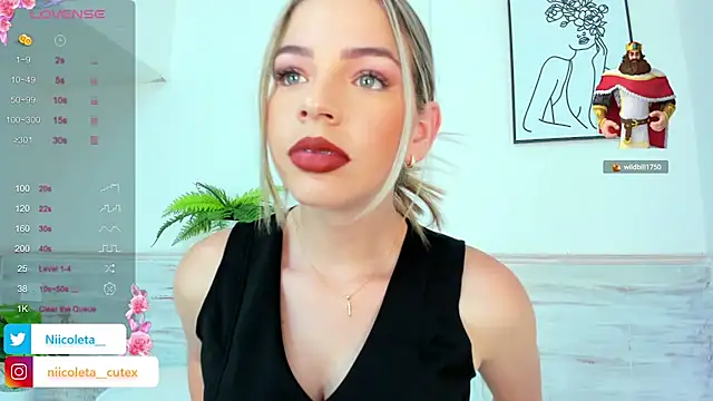 Niicoleta online show from March 2, 2025, 8:07 pm