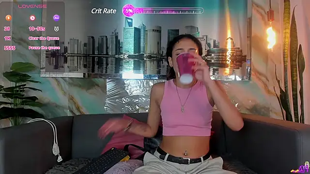 Layla 707 online show from March 13, 2025, 1:54 am