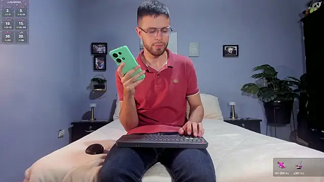 ETHAN ADAM online show from March 1, 2025, 1:43 am