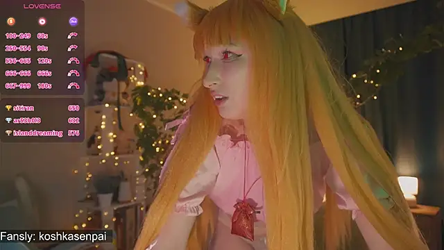 koshkasenpai online show from March 21, 2025, 5:21 am