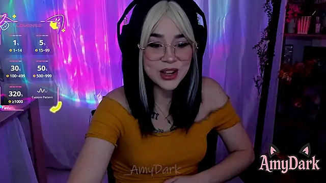  AmyDark online show from September 24, 2025, 8:34 pm