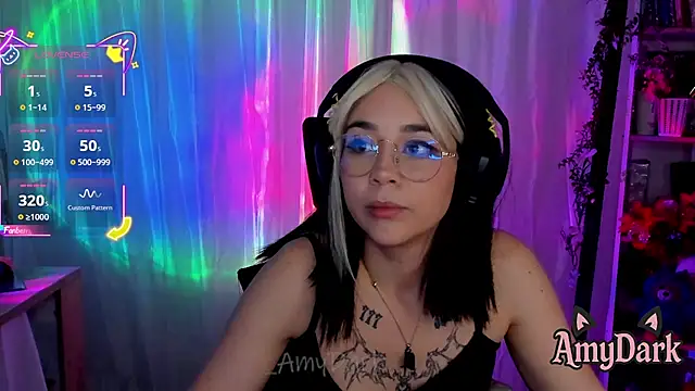  AmyDark online show from October 1, 2025, 11:22 pm