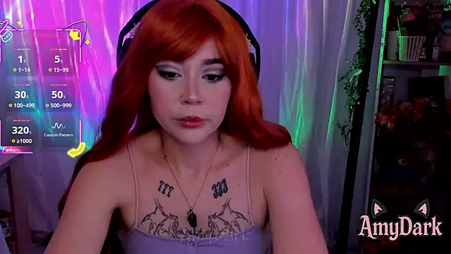  AmyDark online show from October 3, 2025, 2:58 pm