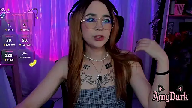  AmyDark online show from October 11, 2025, 8:29 pm