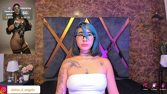 Alahia Dangelo online show from February 18, 2026, 5:36 am