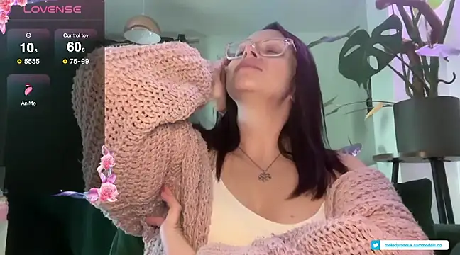 MelodyRoseUk online show from February 16, 2025, 12:08 am