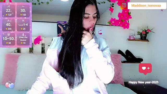 Madisson Ivanova online show from January 5, 2025, 5:09 am