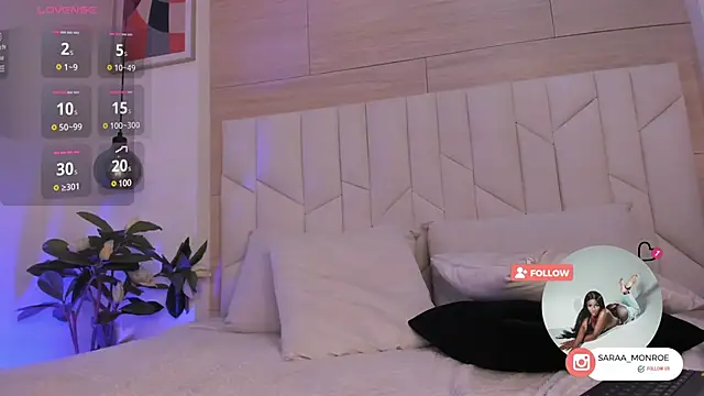 SaraMonroe1 online show from February 20, 2025, 10:59 pm