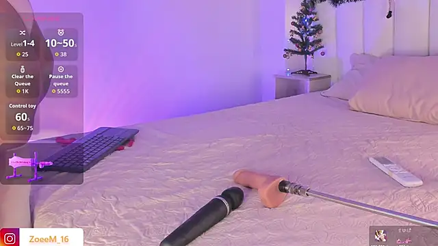 Zoe1 2 online show from December 5, 2025, 8:05 pm