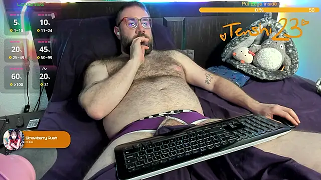 tenshi23strip online show from February 22, 2026, 3:51 am