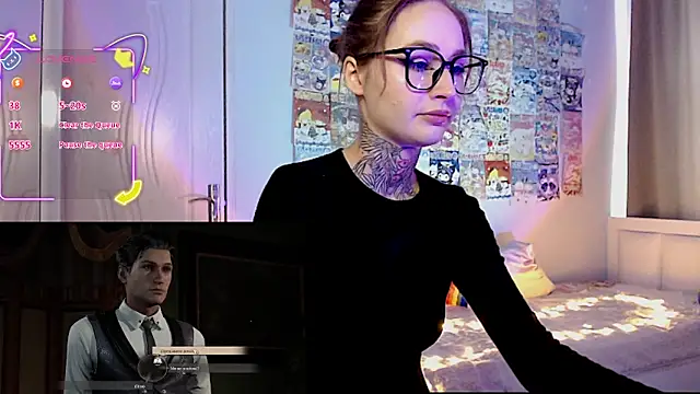 Snapshot of Milky_way_UwU chatting on October 21, 2025, 6:58 am Milky way UwU online show from October 21, 2025, 6:58 am