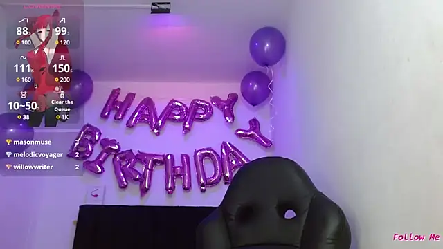 CelesteAyase online show from March 13, 2025, 4:05 am