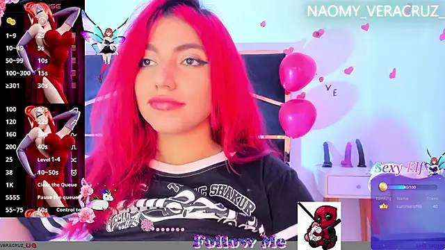 Naomy veracruz  online show from February 28, 2025, 8:07 pm