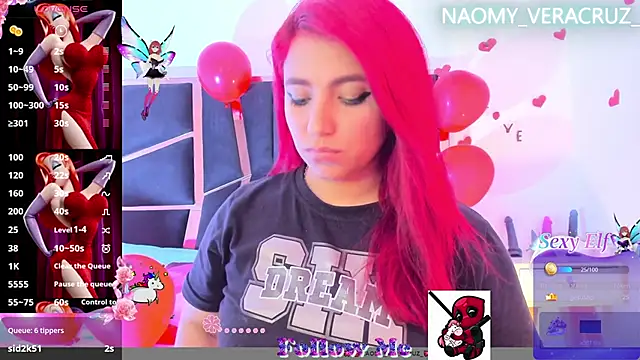 Naomy veracruz  online show from March 5, 2025, 7:49 pm