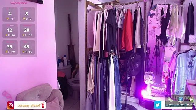 LucyanaSilva online show from March 4, 2026, 3:07 pm