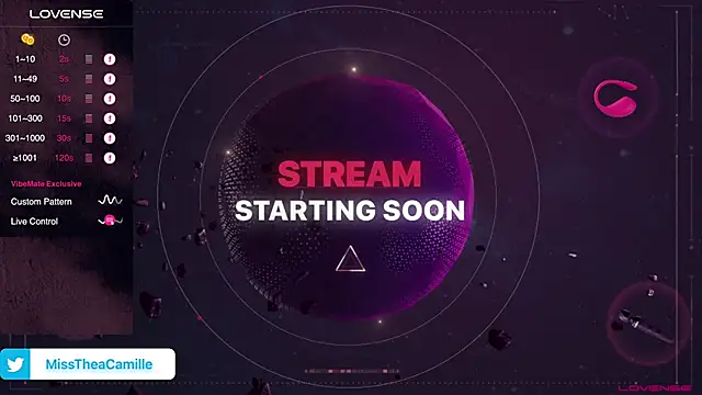 MissTheaCamille online show from February 22, 2025, 12:16 am