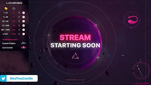 MissTheaCamille online show from March 19, 2025, 2:48 am