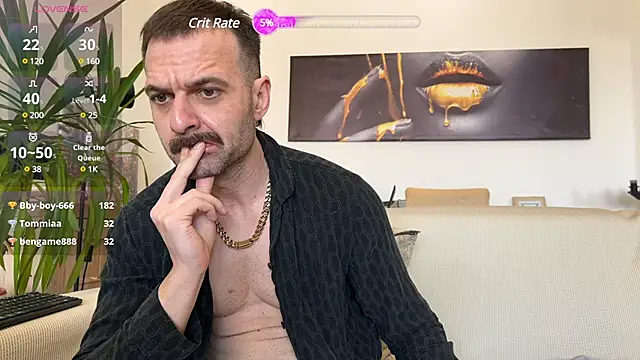 Asmodeuss666 online show from February 23, 2025, 11:11 am