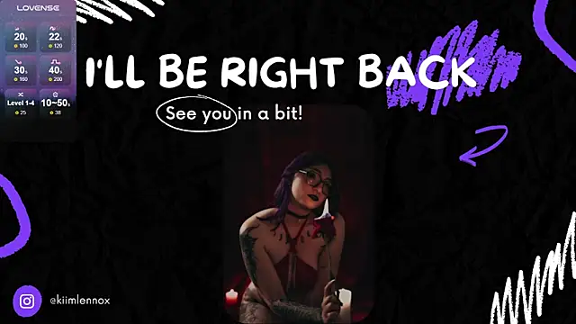 Kimlennox  online show from September 14, 2025, 1:43 pm