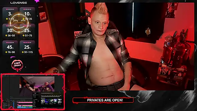 Snapshot of LiamIdols chatting on January 23, 2025, 3:22 pm LiamIdols online show from January 23, 2025, 3:22 pm