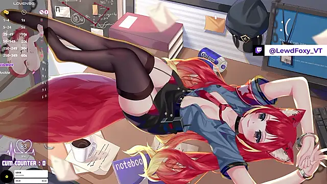 LewdKira VT online show from February 25, 2026, 5:22 pm