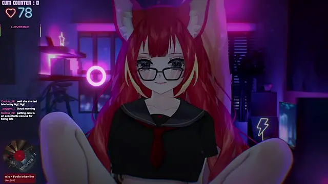 LewdKira VT online show from June 6, 2026, 4:44 pm
