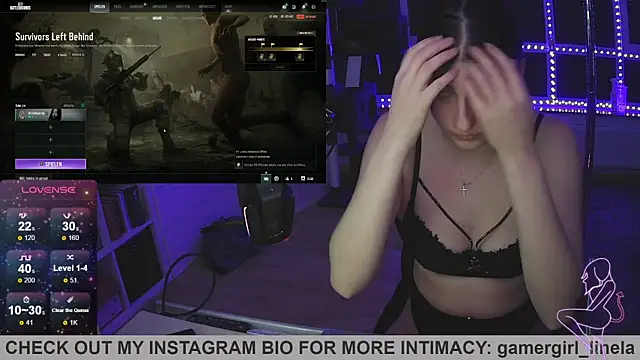 Gamergirl-Linela online show from September 29, 2025, 1:55 am