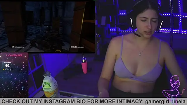 Gamergirl-Linela online show from October 20, 2025, 9:48 pm