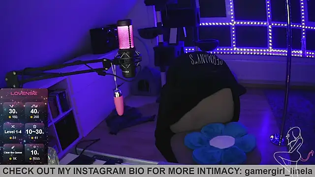 Gamergirl-Linela online show from October 21, 2025, 10:32 pm