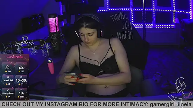 Gamergirl-Linela online show from November 28, 2025, 6:43 pm