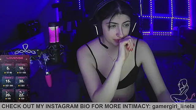 Gamergirl-Linela online show from November 29, 2025, 8:45 pm