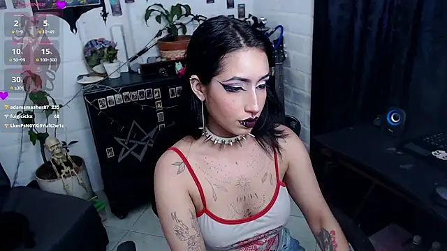 Nyx Blackmoon online show from March 14, 2025, 5:35 pm